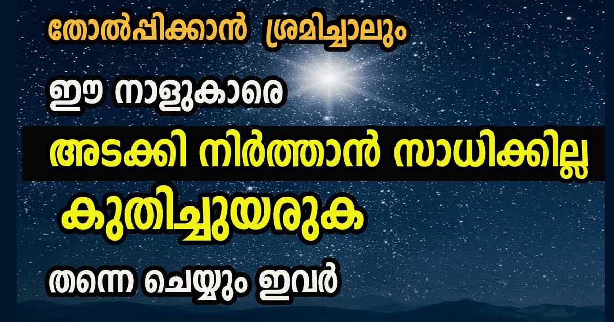 ആരൊക്കെ ശ്രമിച്ചാലും ഇവർ തോൽക്കില്ല വിജയ ജീവിതം തന്നെയായിരിക്കും ഇനി ഇവർക്ക്