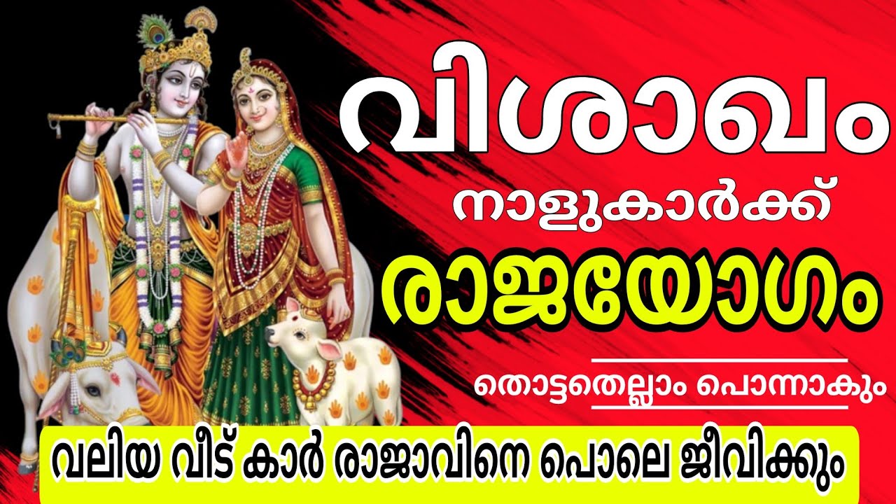 വിശാഖം നക്ഷത്രക്കാർ വീട്ടിലുണ്ടെങ്കിൽ തൊടുന്നതെല്ലാം പൊന്നാകും, ഇവർക്കിനി രാജരാജ യോഗം…